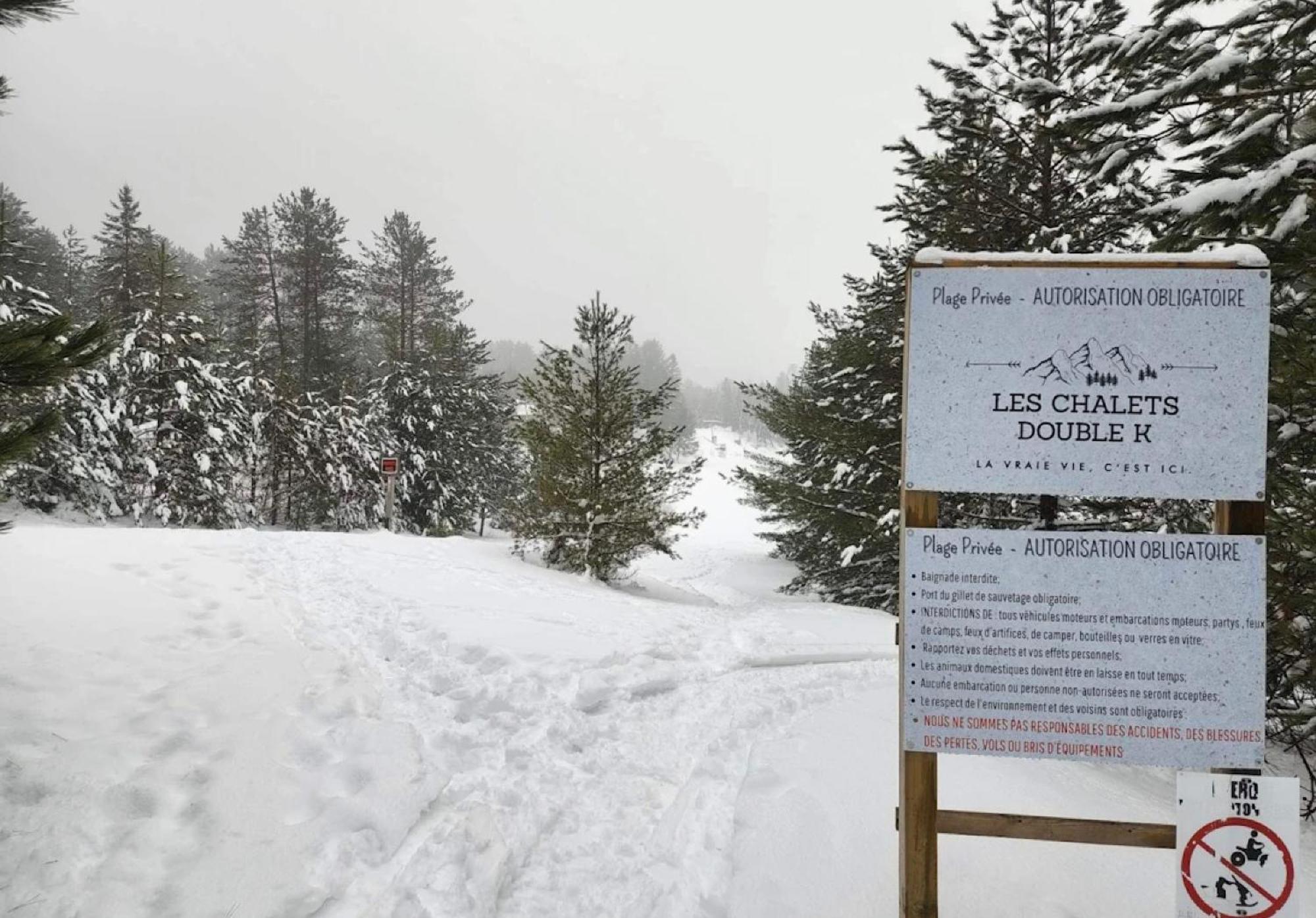 Les Chalets Double K # 3 Saint-Alexis-des-Monts Ngoại thất bức ảnh