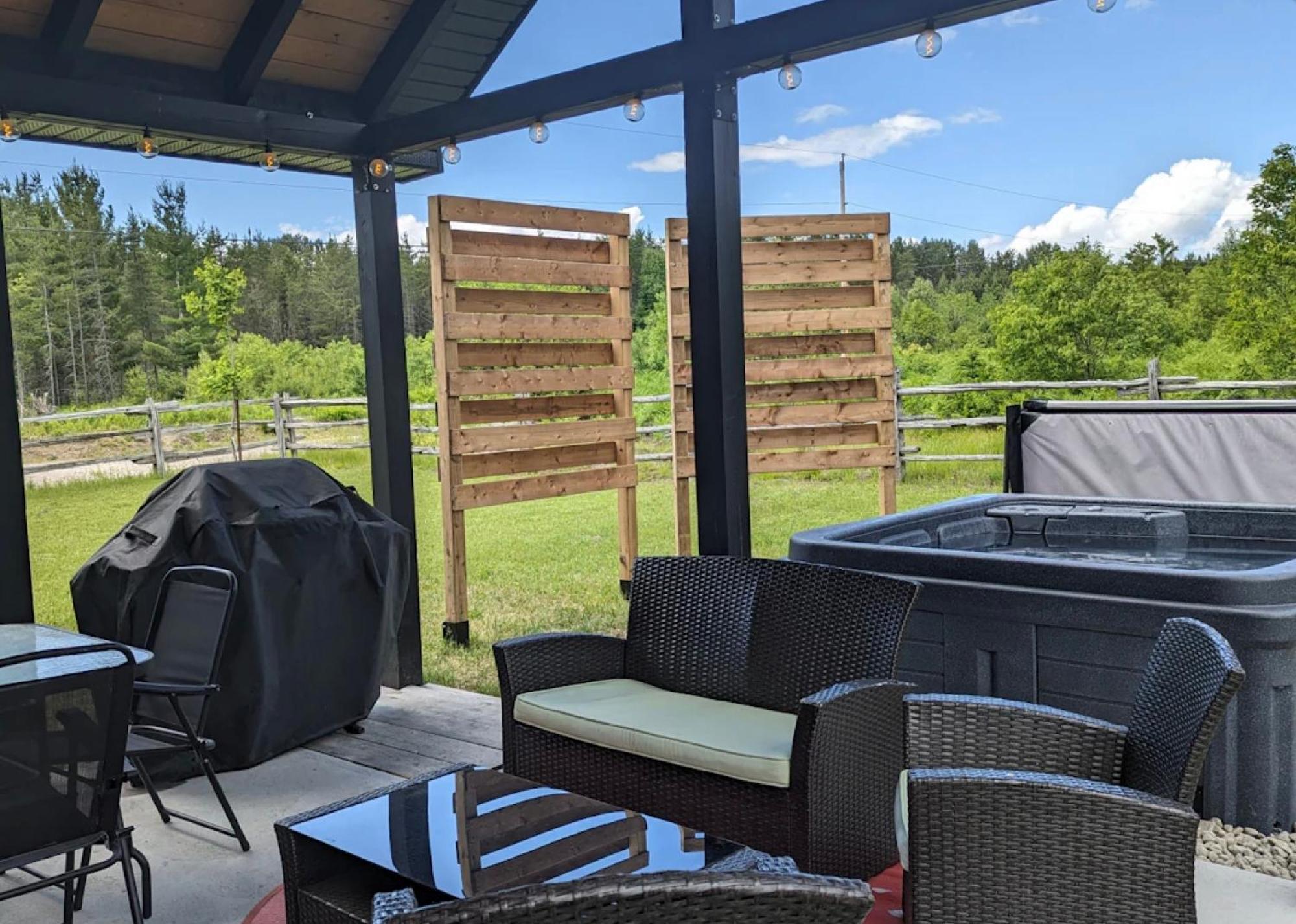 Les Chalets Double K # 3 Saint-Alexis-des-Monts Ngoại thất bức ảnh