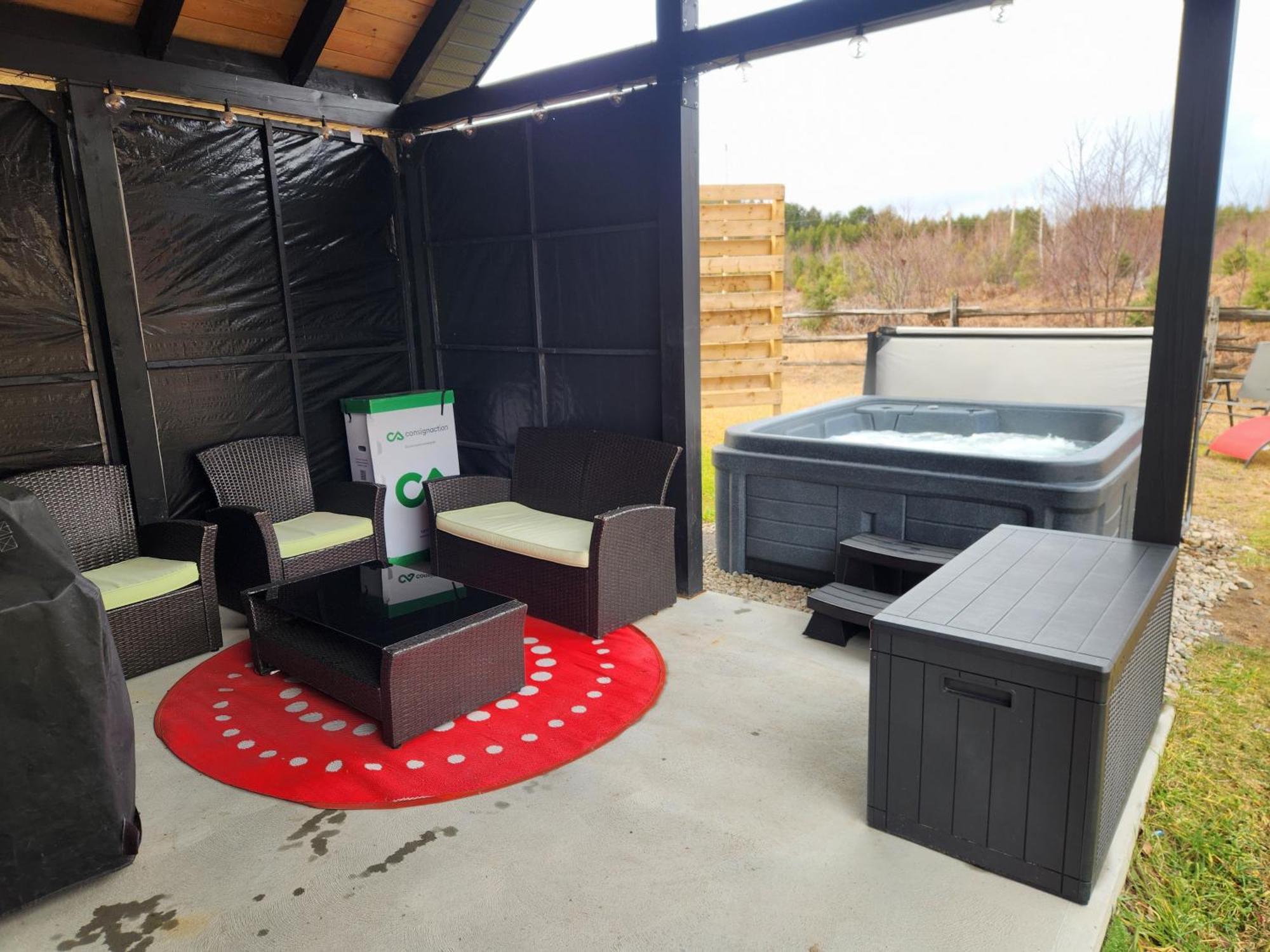 Les Chalets Double K # 3 Saint-Alexis-des-Monts Ngoại thất bức ảnh